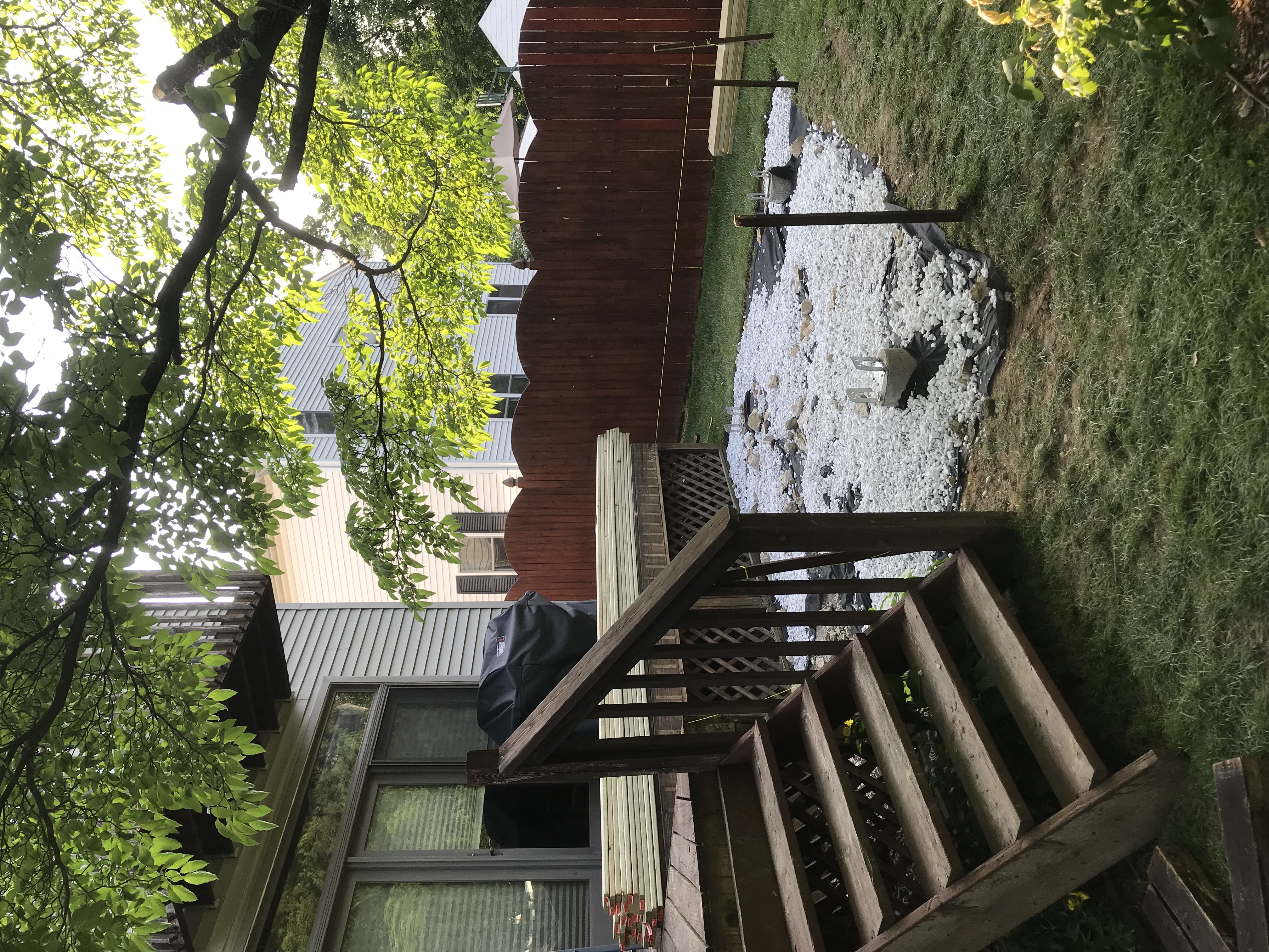 deck before